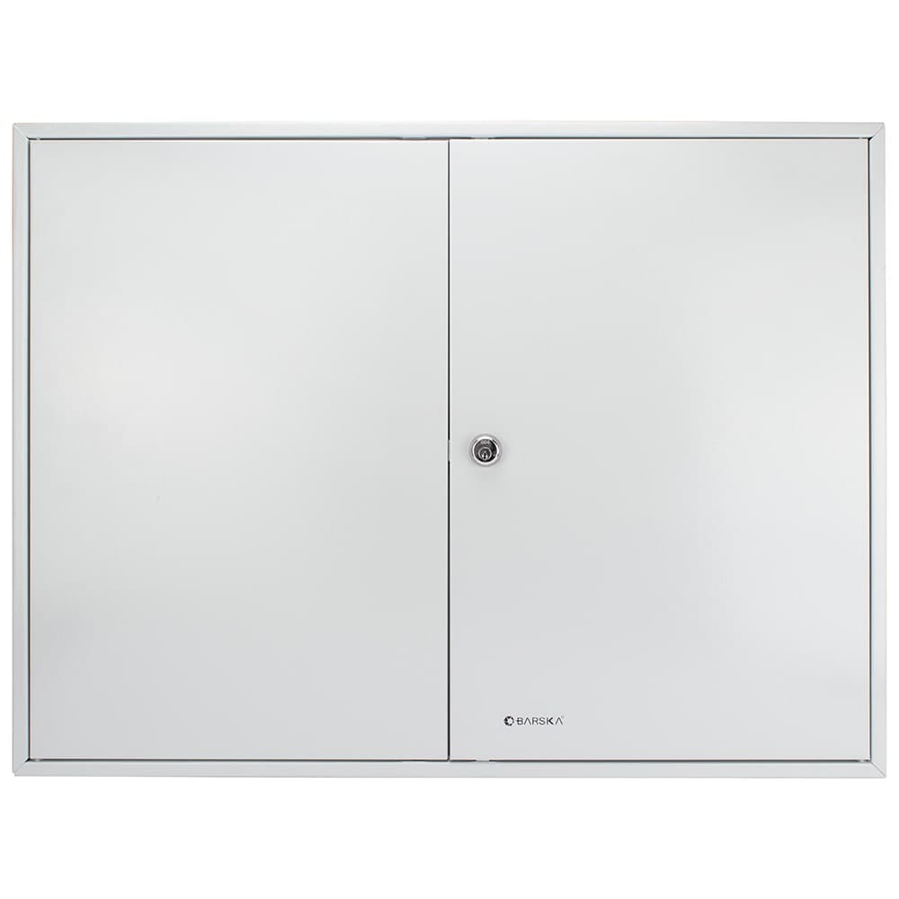 Barska 320 Key Cabinet w/ Key Lock - Steel, Gray (CB12698)