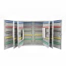 Barska 600 Key Cabinet w/ Key Lock - Steel, Gray (CB12700) thumbnail 4