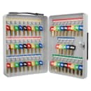 Barska 50 Key Cabinet w/ Key Lock - Glass Door, Steel, Gray (CB12950) thumbnail 2