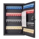 Barska 64 Key Cabinet w/ Combination & Key Lock - Steel, Black (CB13264) thumbnail 4