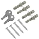 Barska 64 Key Cabinet w/ Combination & Key Lock - Steel, Black (CB13264) thumbnail 6