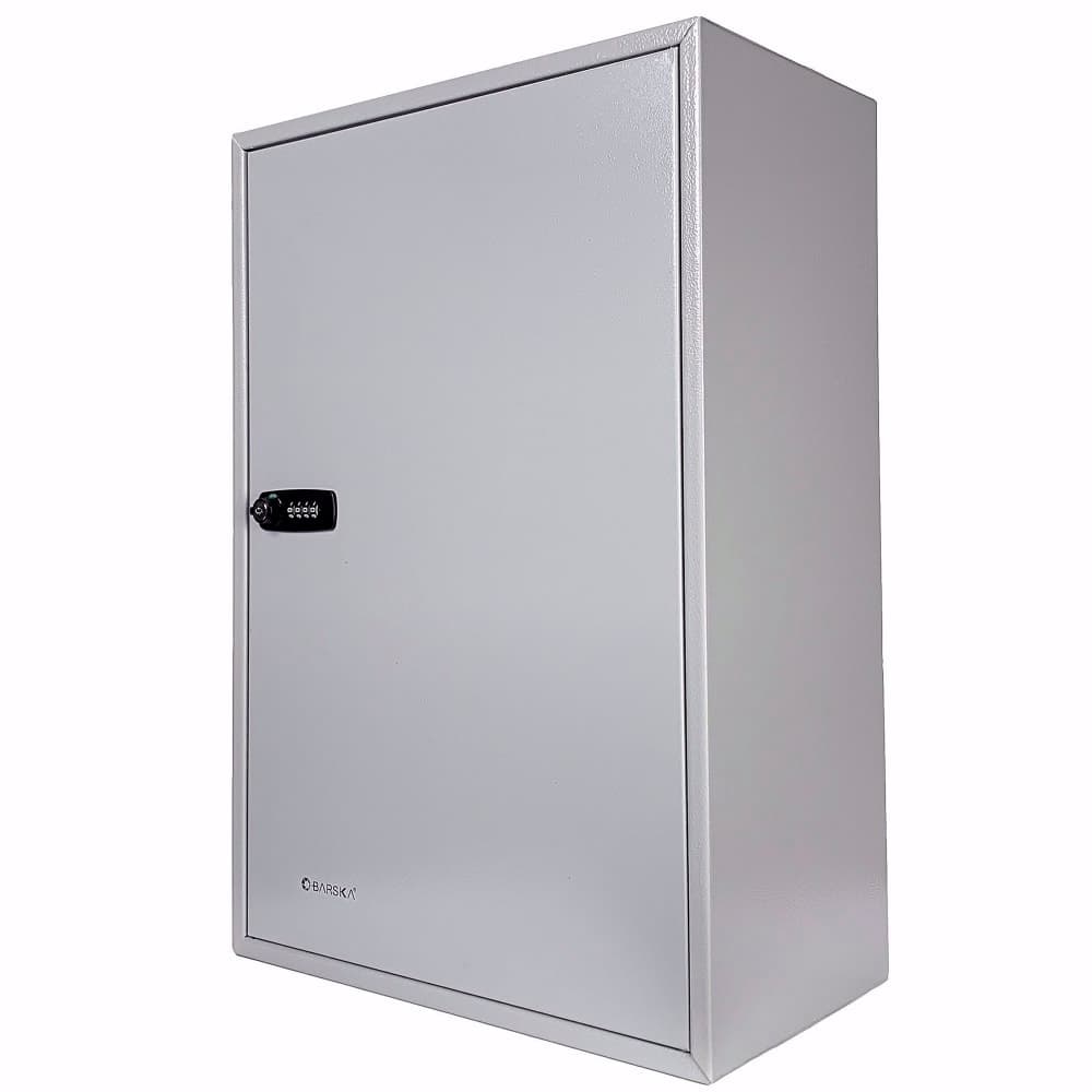Barska 300 Key Cabinet w/ Combination & Key Lock - Steel, Gray (CB13562)