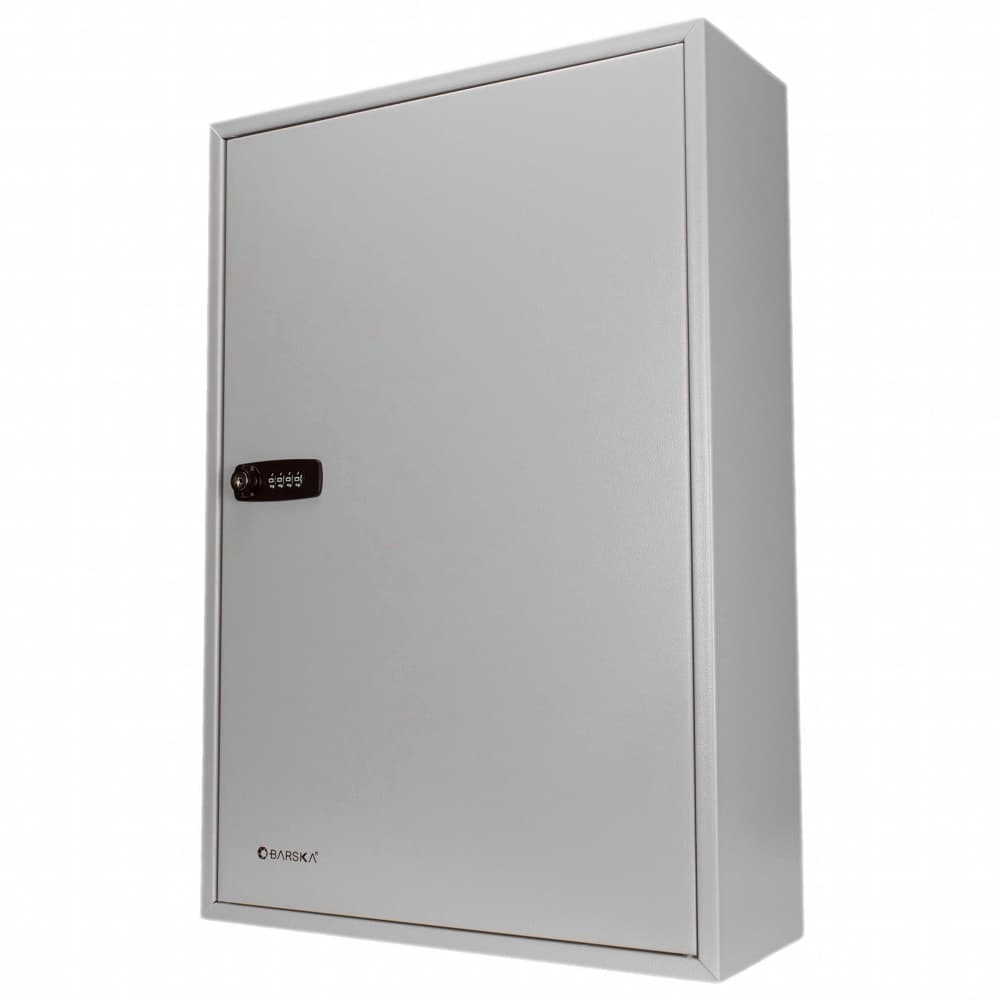Barska 240 Key Cabinet w/ Combination & Key Lock - Steel, Gray (CB13600)
