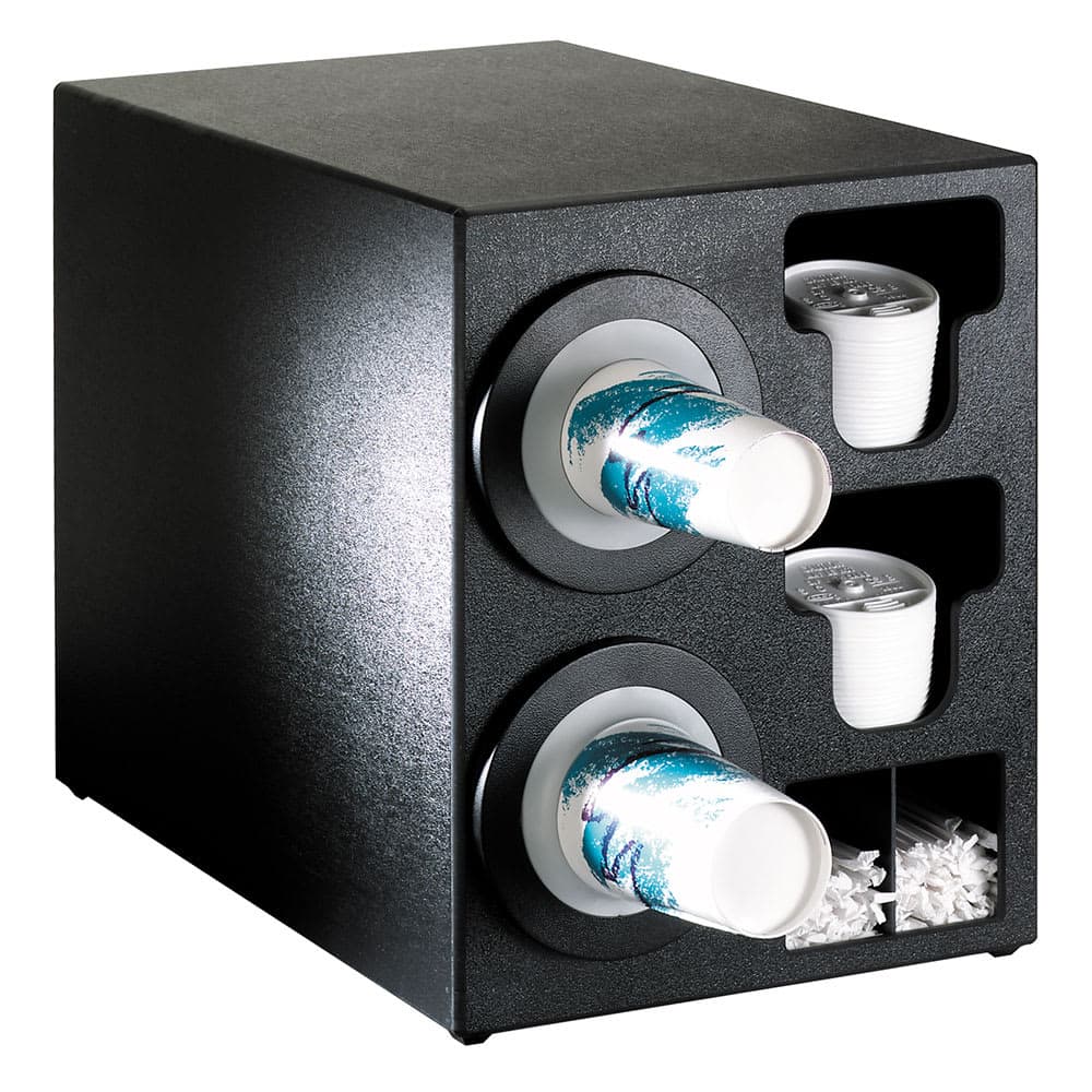 Dispense-Rite BFL-C-2BT Cup & Lid Organizer, Cabinet, (6) Compartment, All Cup Types