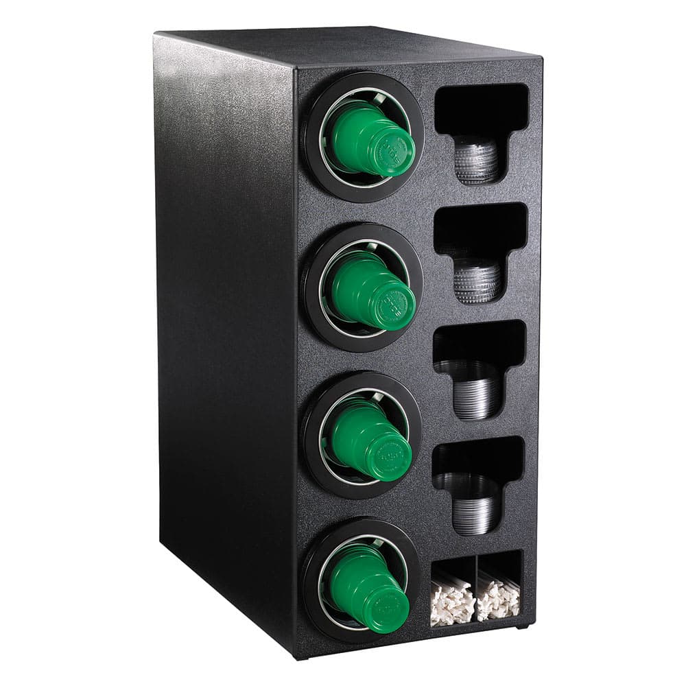 Dispense-Rite CTC-C-4BT Cup & Lid Organizer, Cabinet, (10) Compartment, All Cup Types