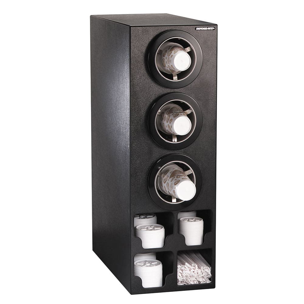 Dispense-Rite CTC-M-3BT Cup & Lid Organizer, Cabinet, (7) Compartment, All Cup Types
