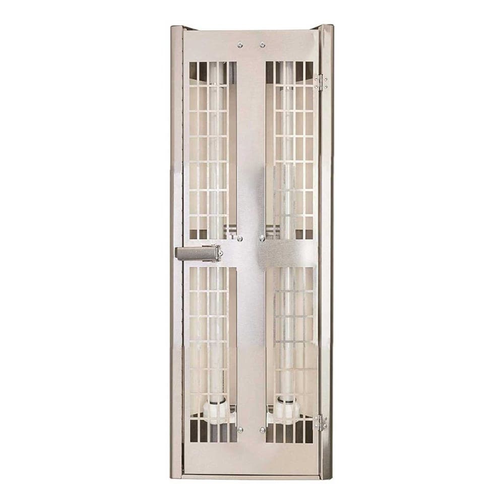 Gardner FL-40P Wall Mount Insect Light Trap w/ Glueboard - 1250 sq ft Range, Stainless