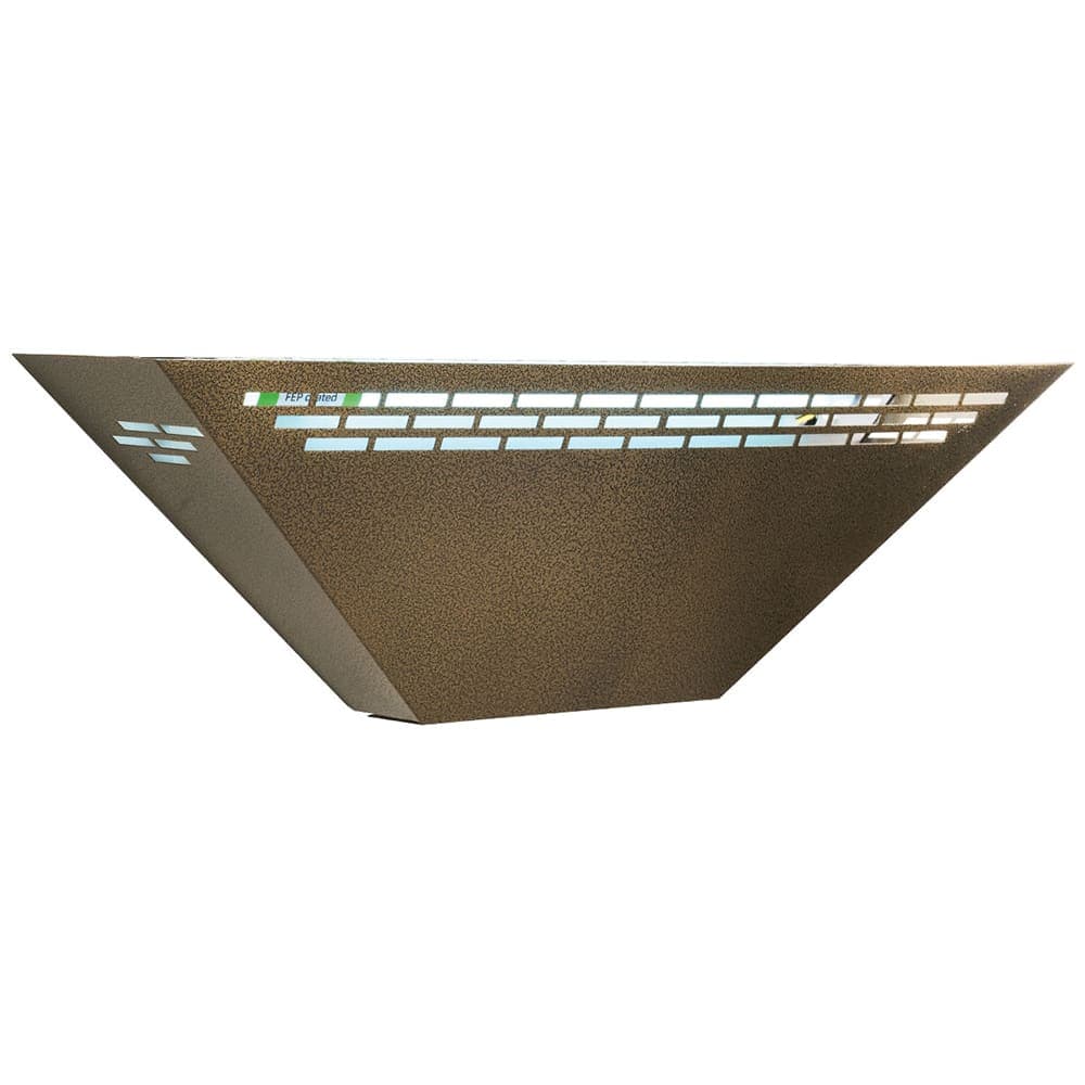 Gardner WS-85 GOLD Wall Mount Decorate Insect Light Trap w/ Glueboard - 900 sq ft Range, Gold Vein