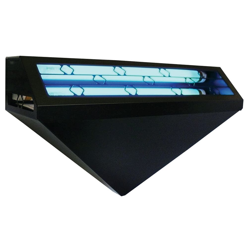 Gardner WS-95 BLK Wall Mount Decorate Insect Light Trap w/ Glueboard - 1800 sq ft Range, Black