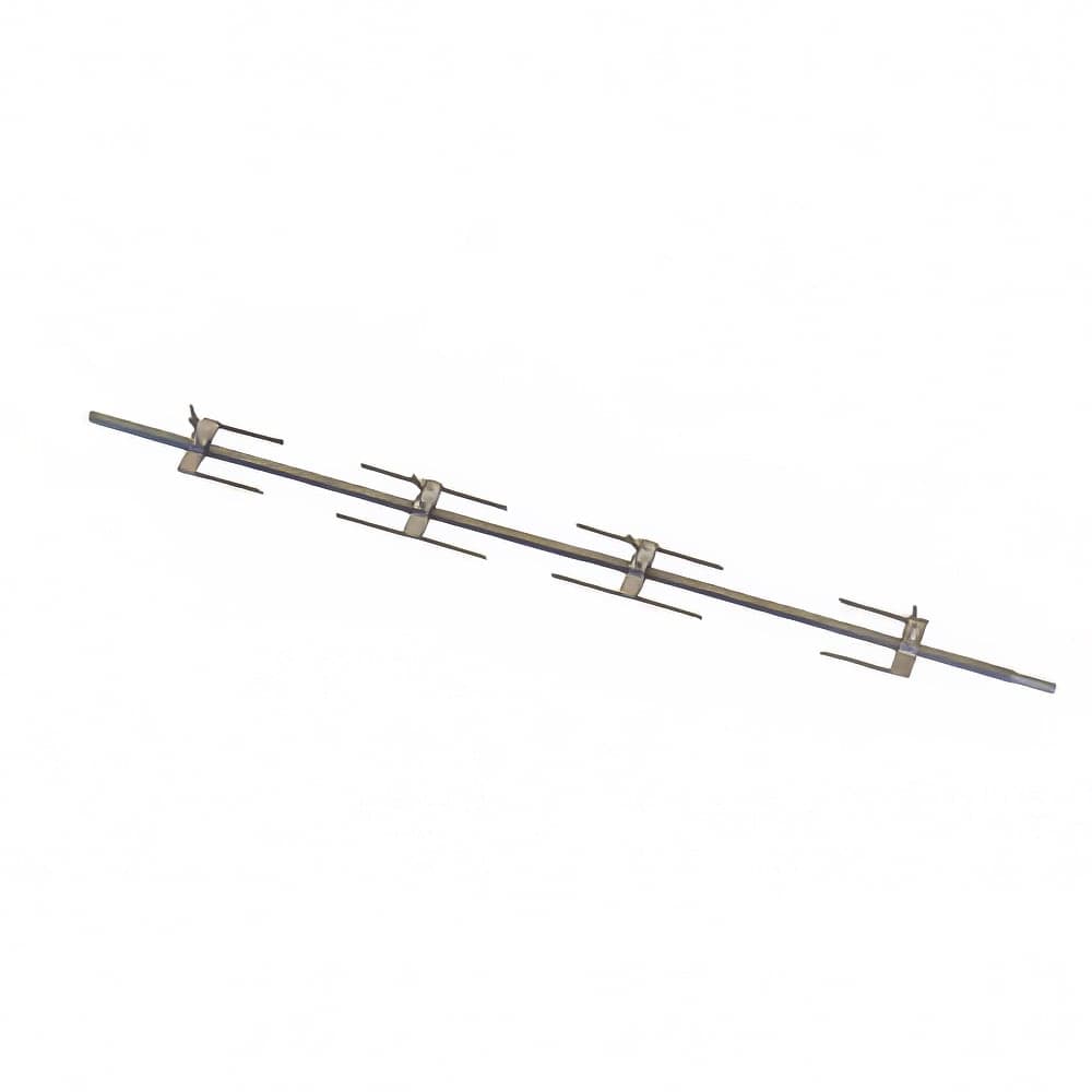 Rotisol USA BP1160 Traditional Chicken Spit w/ (2) Double & (2) Single Prongs for FlamBoyant 1160 Rotisseries