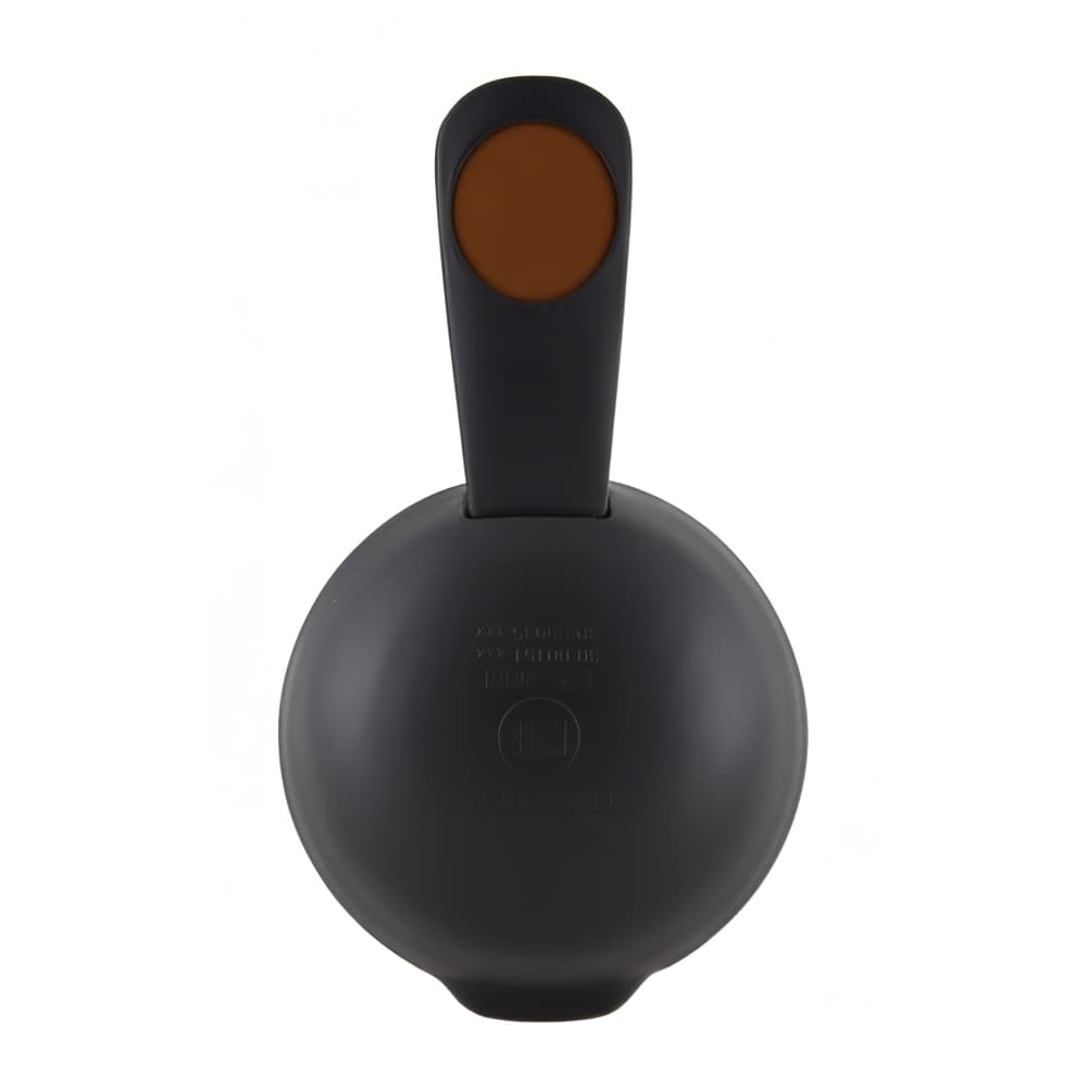 Service Ideas Carafe Lid Fits All ErgoServ Servers, Black w/ Brown Dot (10-00059-002)