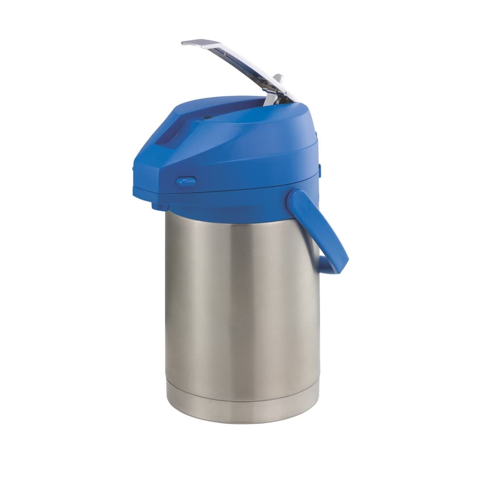 Service Ideas 2 1/5 Liter Lever Action Airpot, Stainless Steel Liner (CTAL22BLU)
