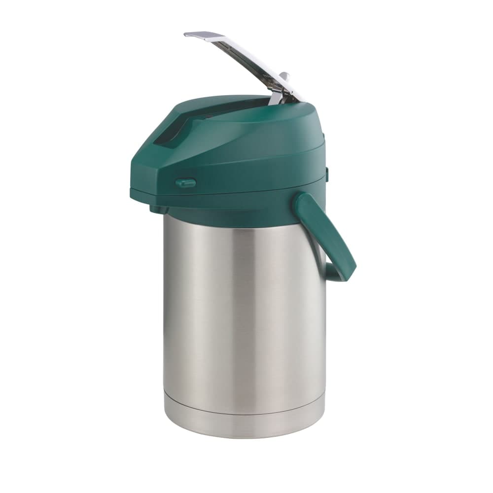 Service Ideas 2 1/5 Liter Lever Action Airpot, Stainless Steel Liner (CTAL22GRN)