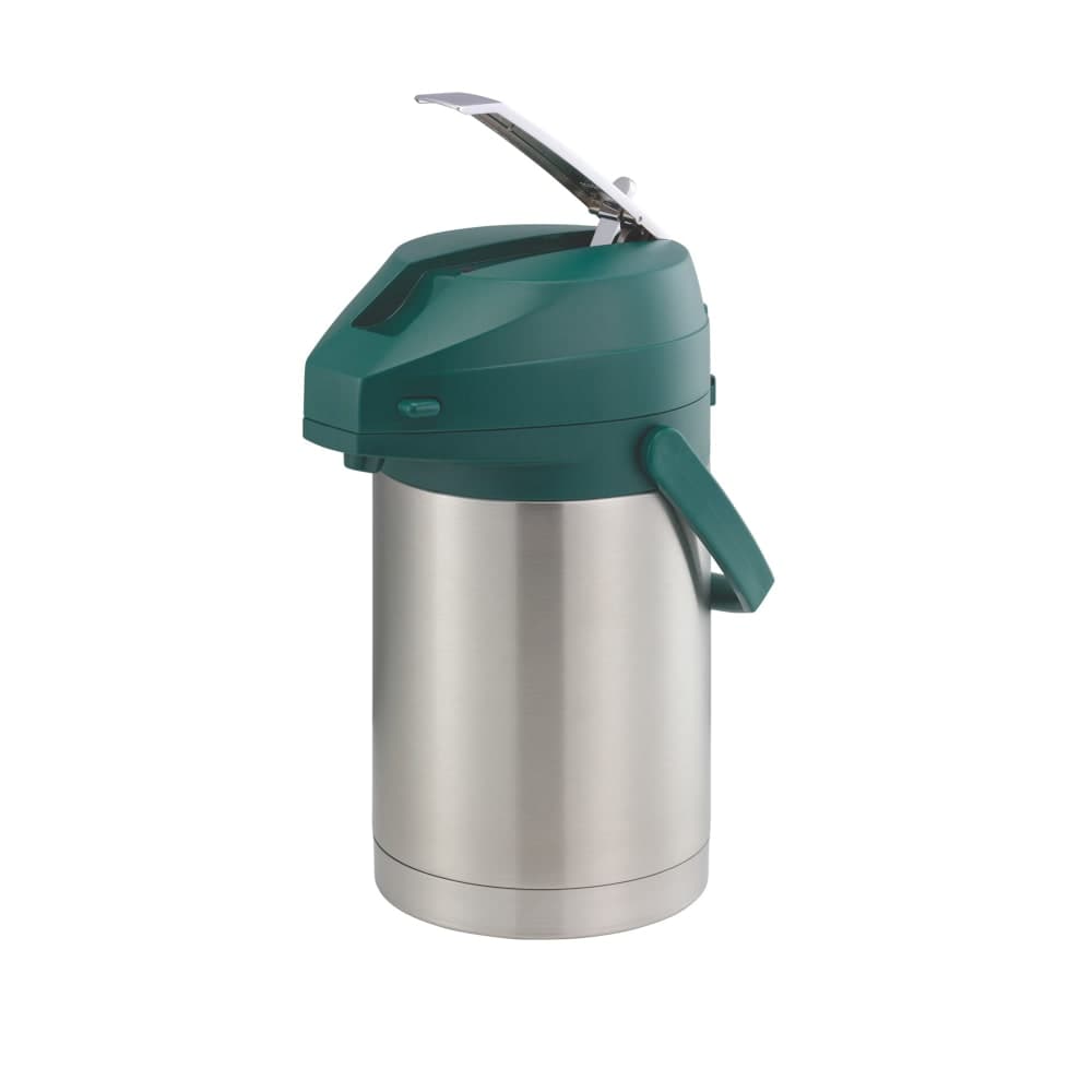 Service Ideas 2 1/2 Liter Lever Action Airpot, Stainless Steel Liner (CTAL25GRN)
