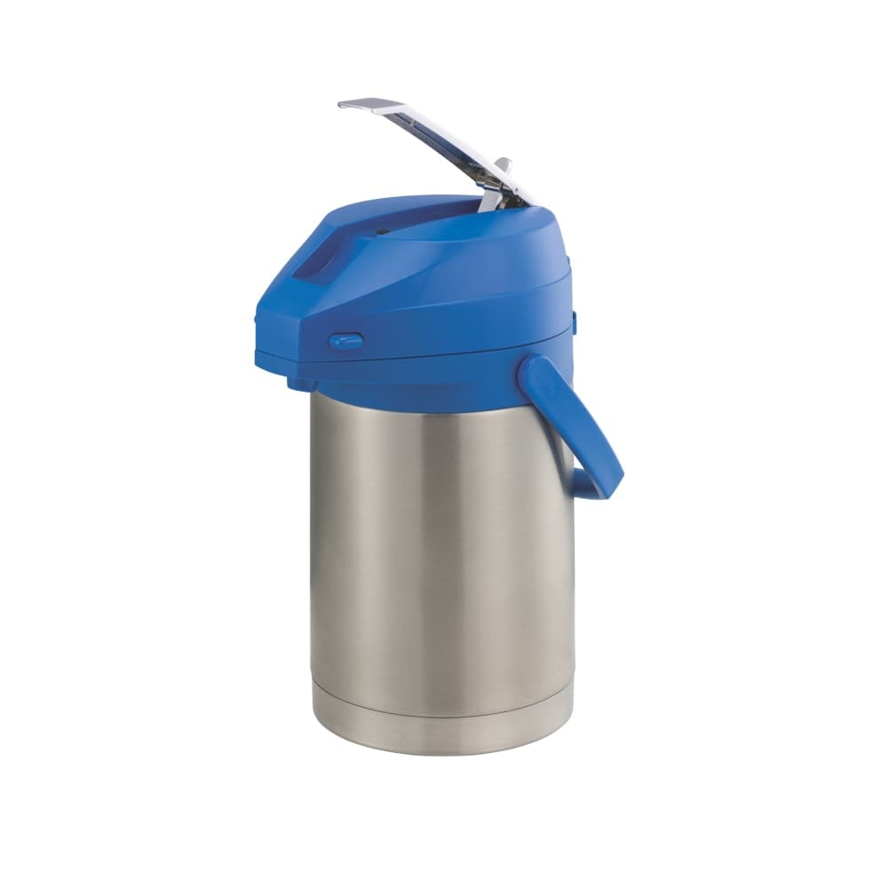 Service Ideas 3 Liter Lever Action Airpot, Stainless Steel Liner (CTAL30BLU)