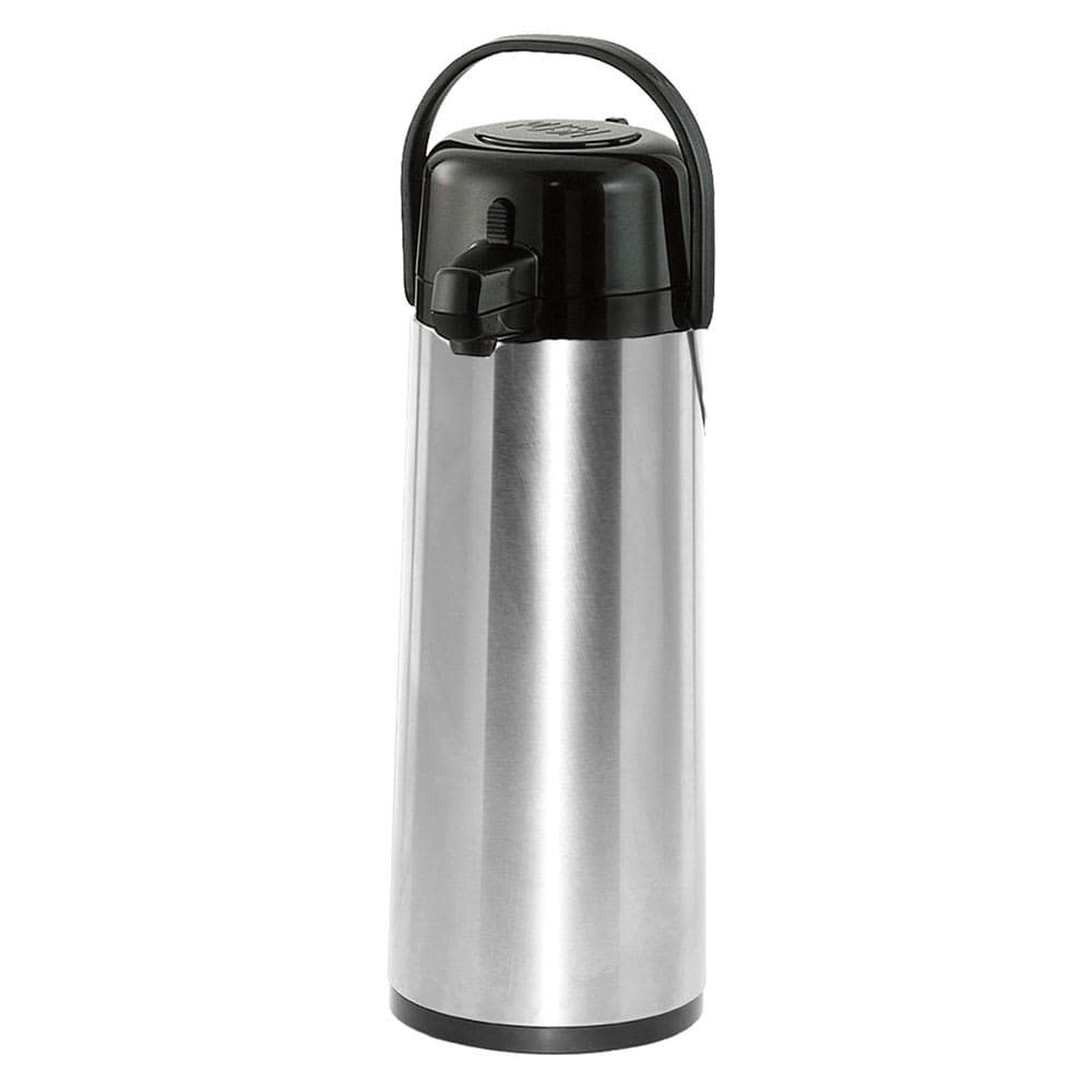 Service Ideas 3 Liter Push Button Airpot, Glass Liner (ECA30S)