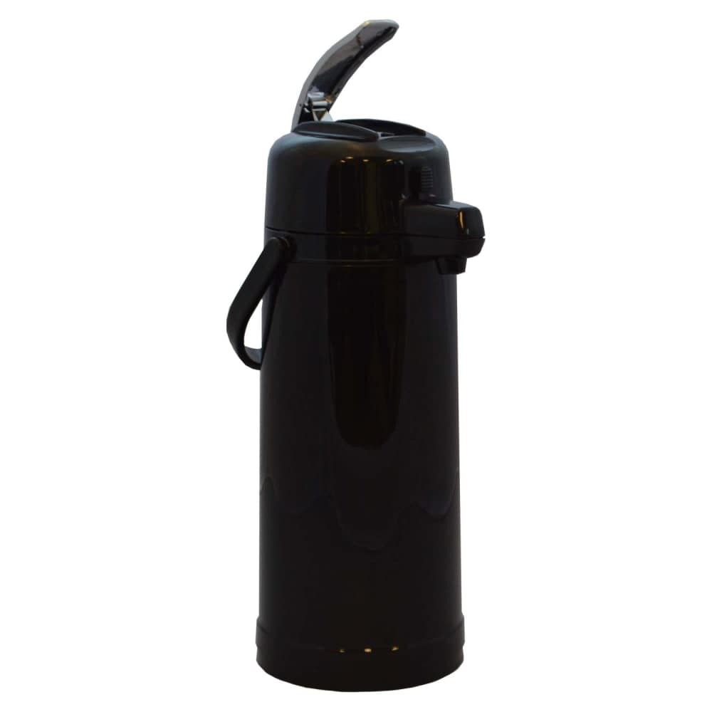 Service Ideas 2 2/5 Liter Lever Action Airpot, Stainless Steel Liner, Black (ECALS22PBLK)