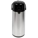 Service Ideas 2 2/5 Liter Push Button Airpot, Stainless Steel Liner (ECAS22S) thumbnail 4