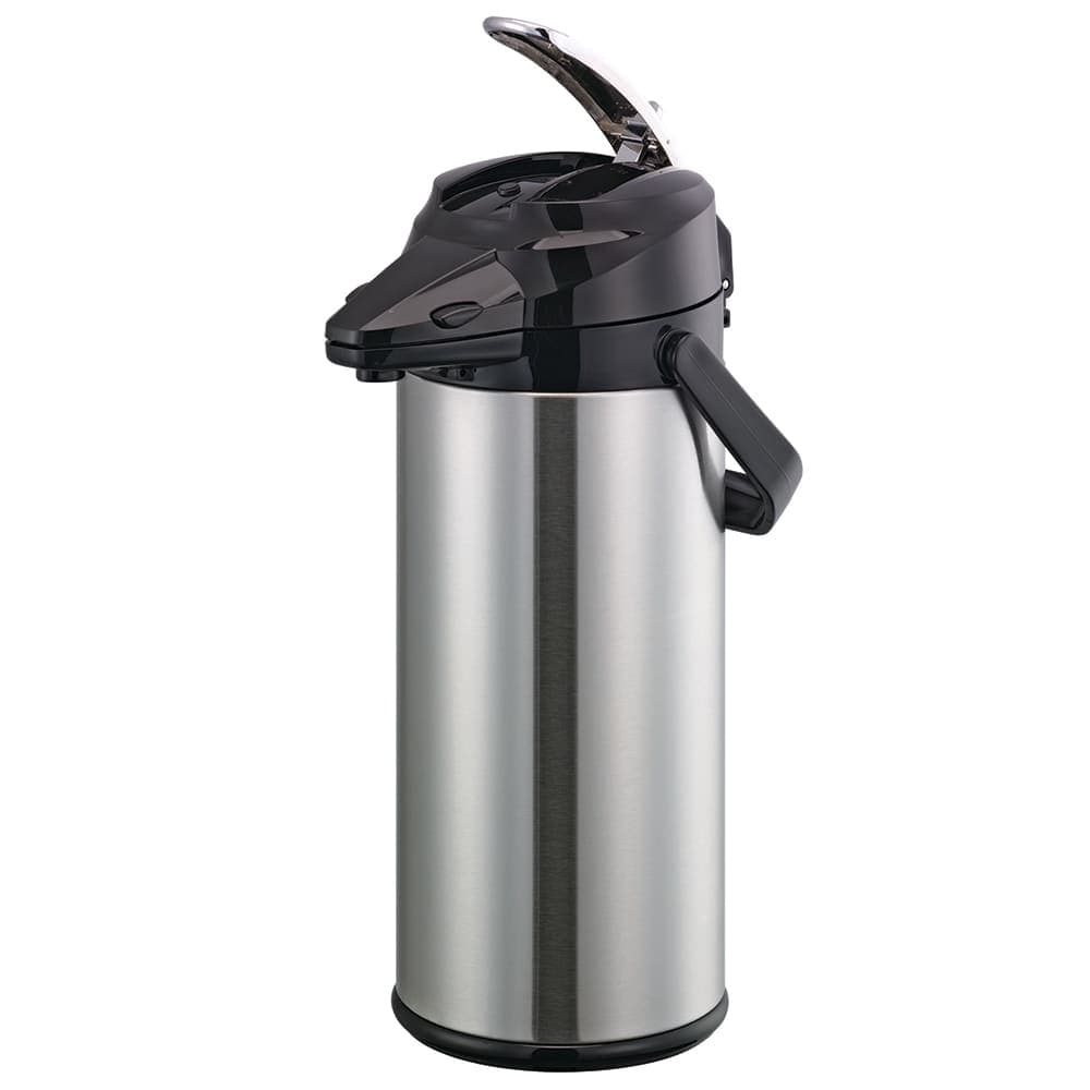 Service Ideas 2 1/2 Liter Lever Action Airpot, Glass Liner (ENALG25S)