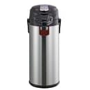 Service Ideas 2 1/2 Liter Lever Action Airpot, Glass Liner (ENALG25S) thumbnail 2