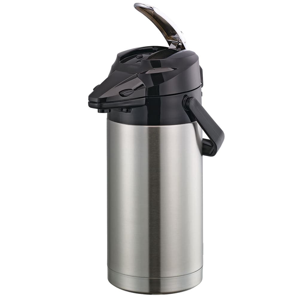 Service Ideas 2 1/2 Liter Lever Action Airpot, Stainless Steel Liner (ENALS25S)