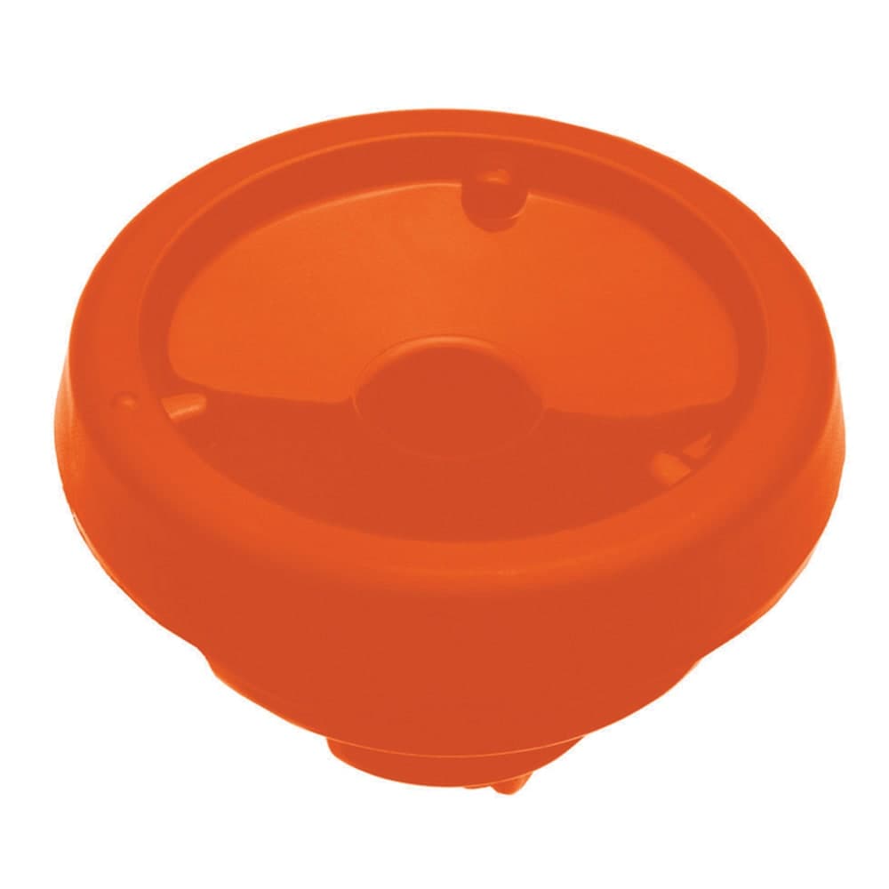 Service Ideas Decaf Brew N  Pour Lid For SteelVac FVP Carafes, Orange (FVPBTLOR)