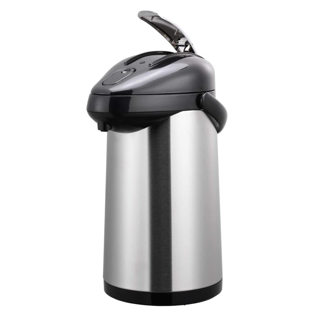 Service Ideas 2.5-liter Airpot w/ Lever Lid, Glass-Lined (GLAL250)