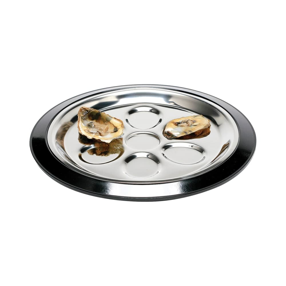 Service Ideas Round Oyster Insert For Model RT10, Stainless Steel (RTO10SS)