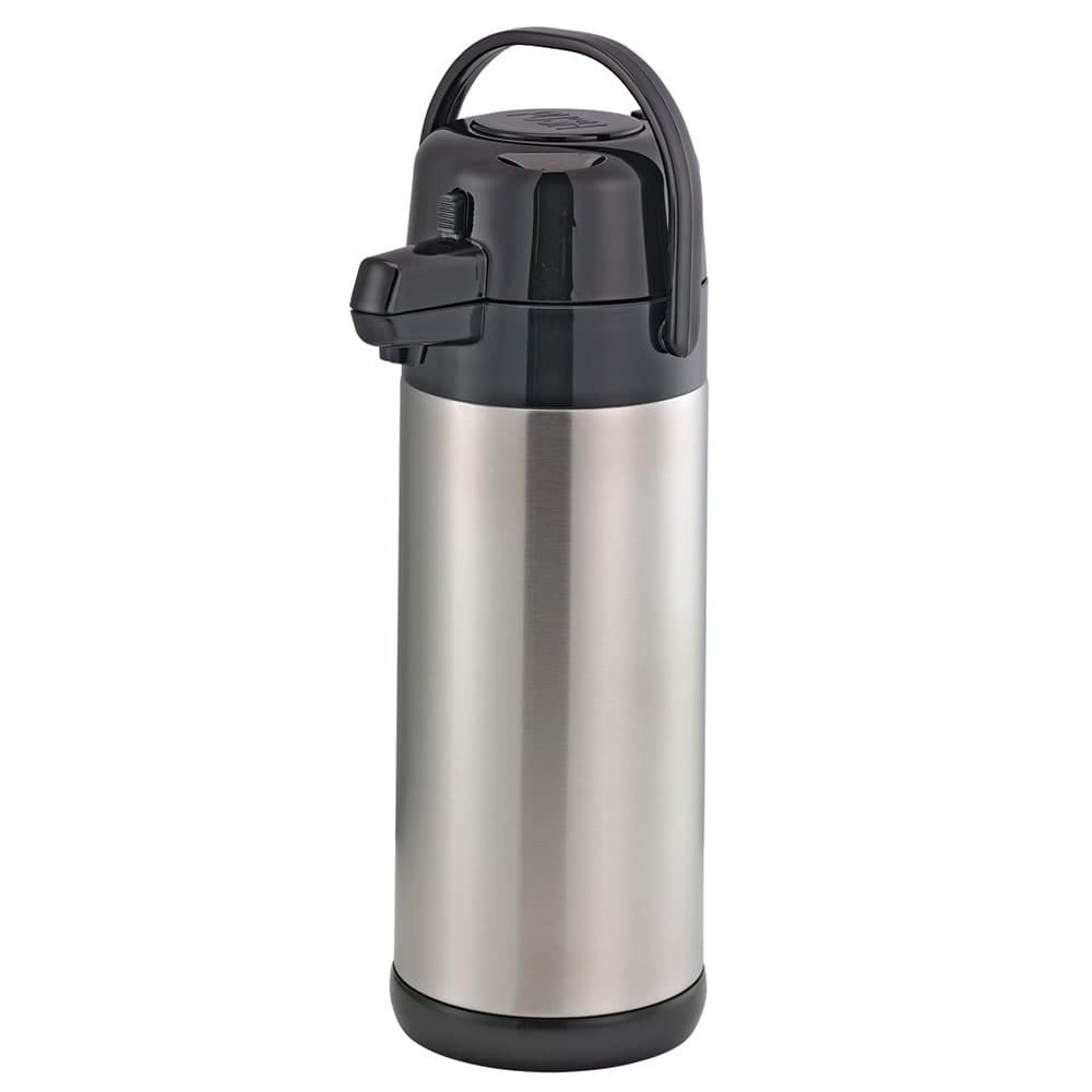 Service Ideas 3 Liter Push Button Airpot, Stainless Steel Liner (SECA30S)