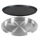 Service Ideas 14" Non-Slip Tray w/ Removable Rubber Insert, Stainless (TR1412RI) thumbnail 5