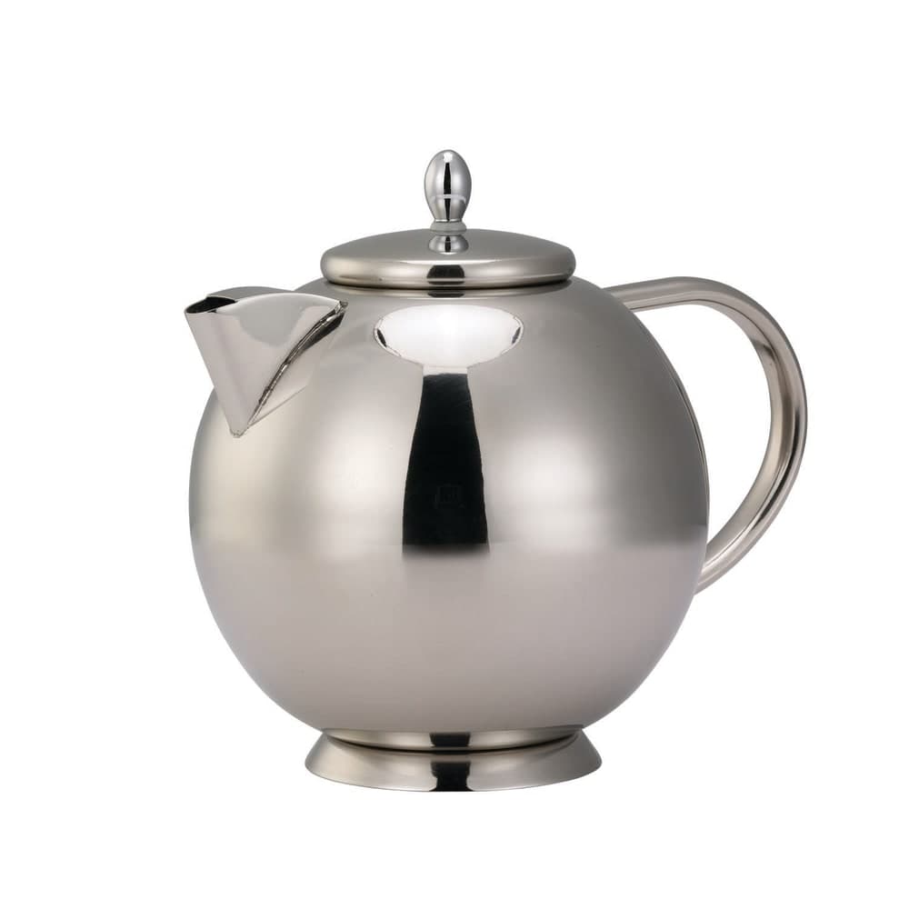 Service Ideas 24 oz Stainless Steel Teapot, Polished (TT07SS)