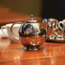 Service Ideas 40 1/2 oz Stainless Steel Teapot, Polished (TT12SS) thumbnail 2