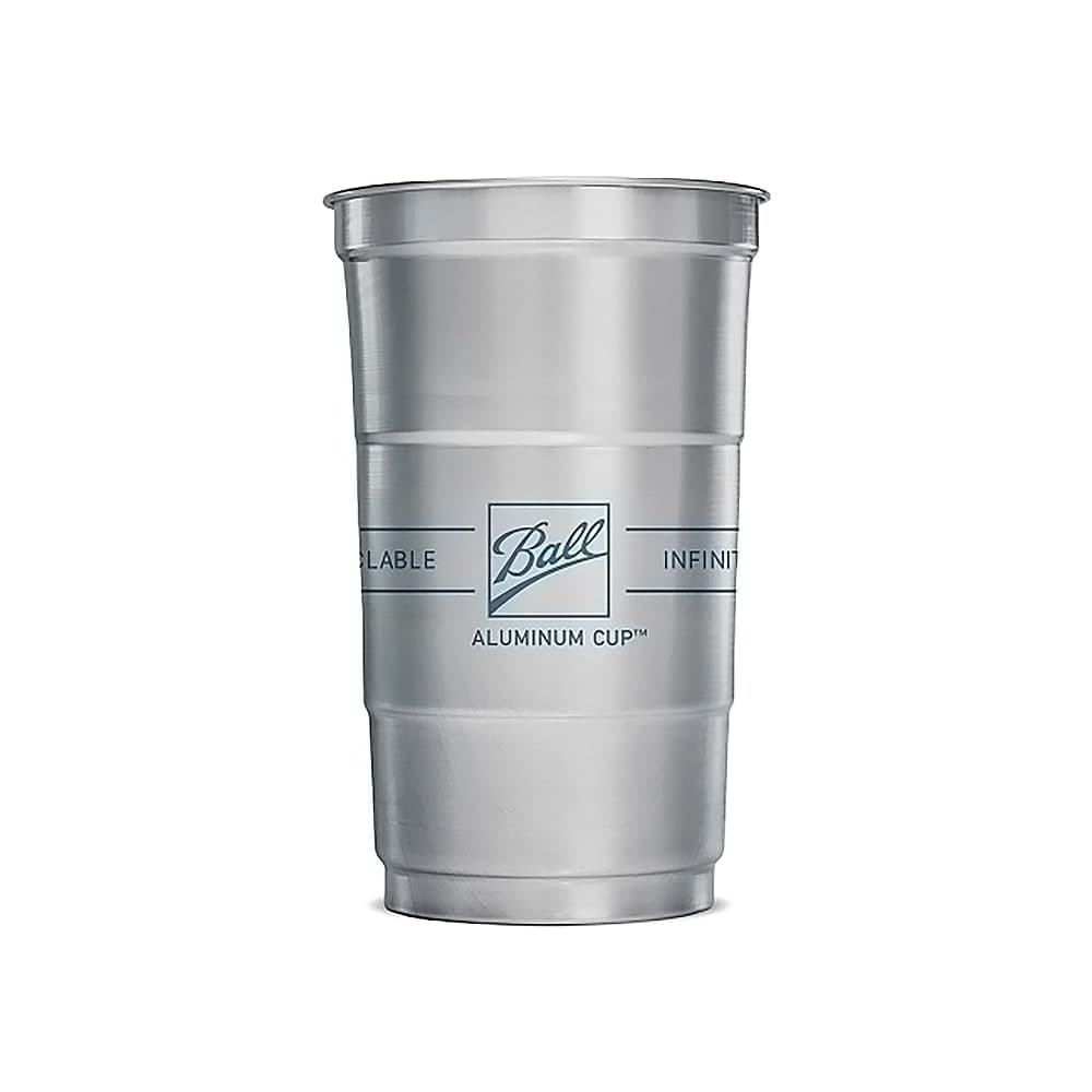 Ball 100000000173 24 oz Disposable Cup - Aluminum, Silver