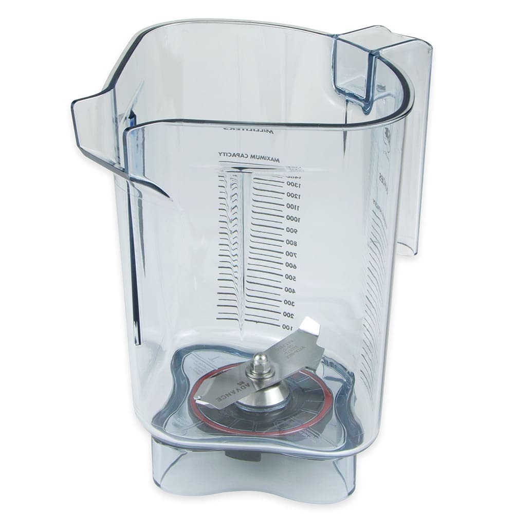 Vitamix Commercial 48 oz Advance Container w/ Blade for Quiet One & Blending Station Advance (16015)
