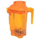 Vitamix Commercial 48 oz Advance® Complete Blender Container - Tritan, Orange (58990) thumbnail 4