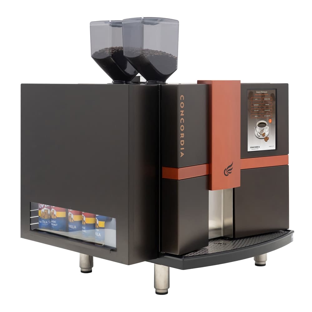 Concordia Super Automatic Espresso Machine w/ (2) 2 lb Hoppers & (2) 3 4/5 L Boilers, 200-240v (XPRESSTOUCH6)