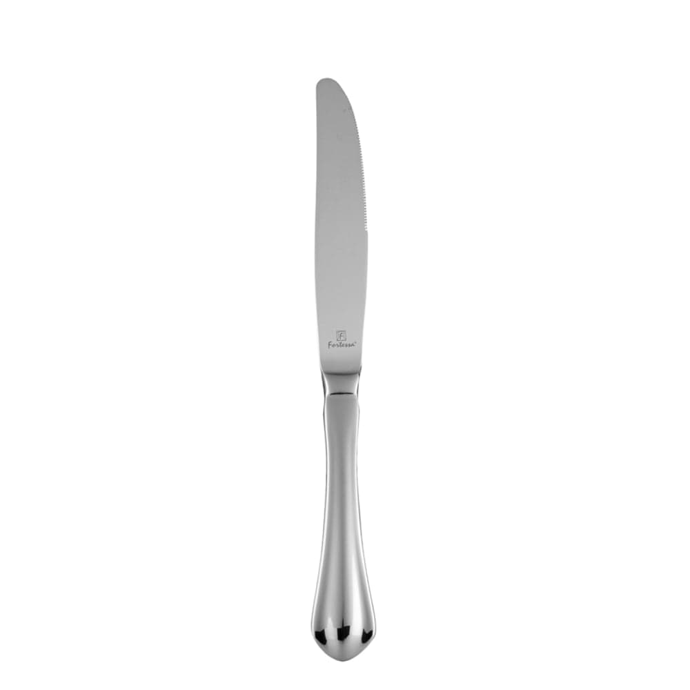 Fortessa 9 3/10" Table Knife with 18/10 Stainless Grade, Forge Pattern (1.5.109.00.005)