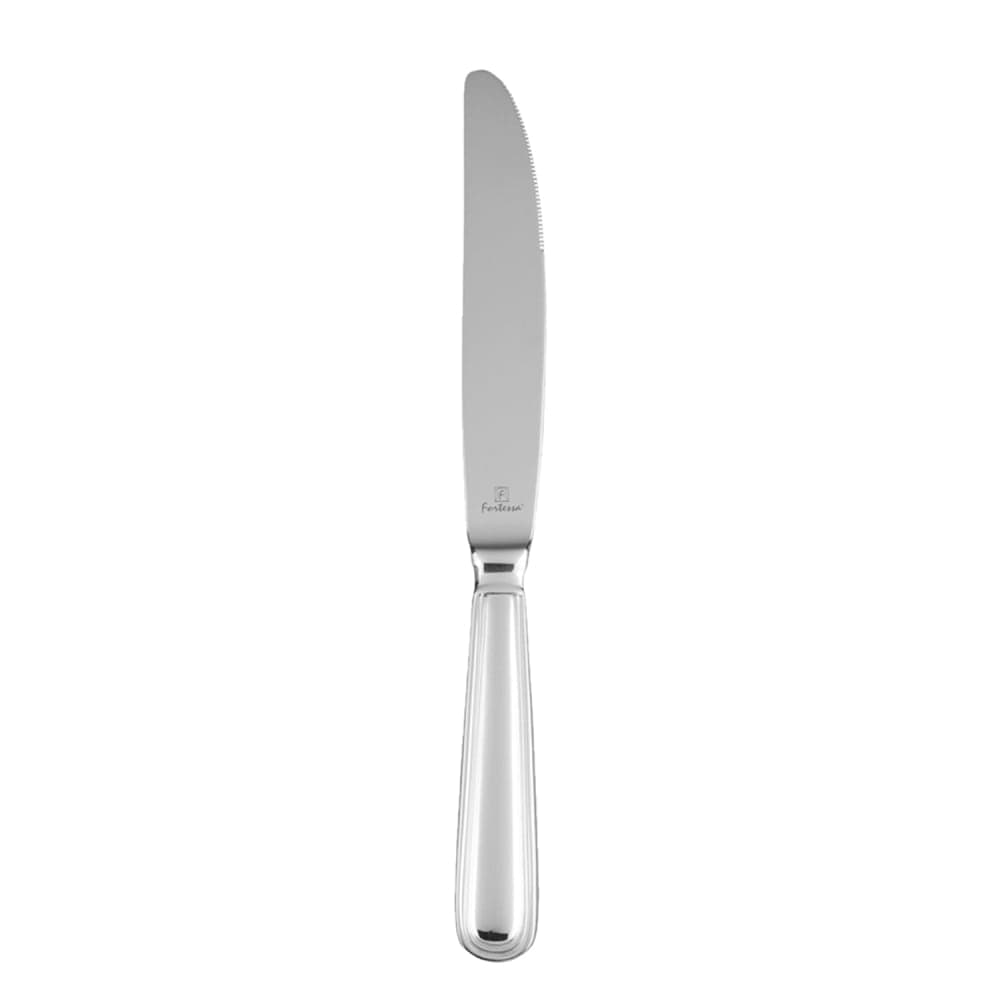 Fortessa 9 3/4" Table Knife with 18/10 Stainless Grade, Filet Pattern (1.5.143.00.005)