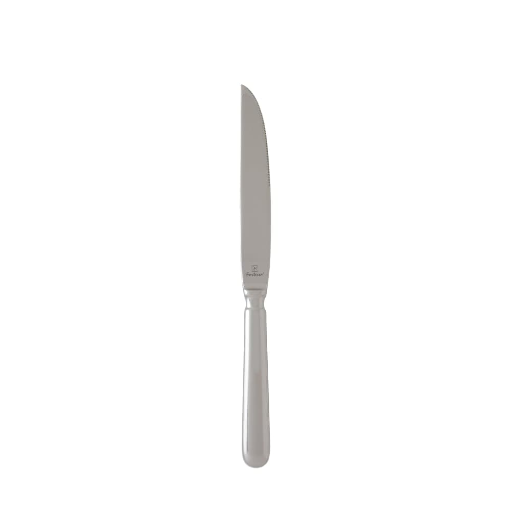 Fortessa 9 3/10" Steak Knife with 18/10 Stainless Grade, Luxe Pattern (1.5.884.00.006)