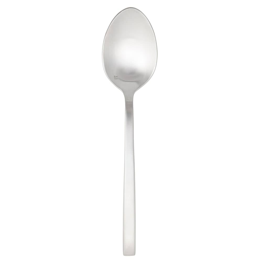 Fortessa 9 3/10" Serving Spoon with 18/10 Stainless Grade, Arezzo Pattern (1.5B.165.00.027)