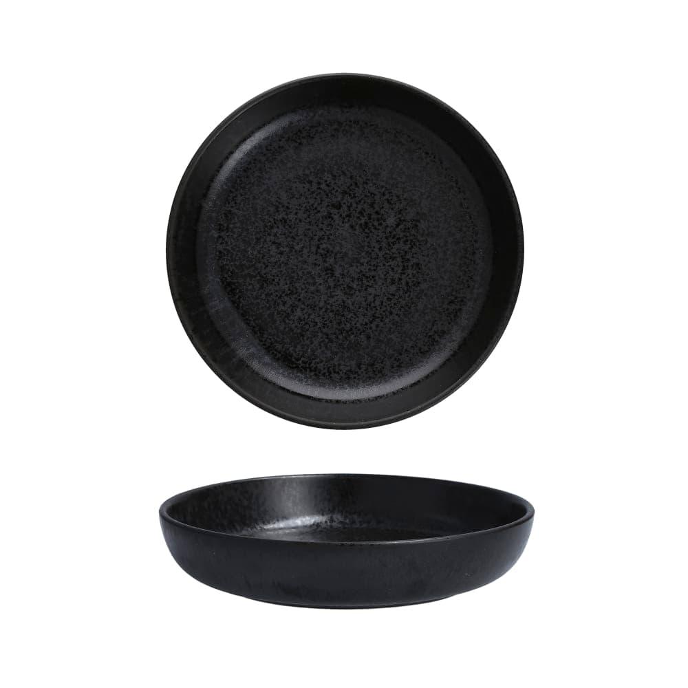 Fortessa 28 oz Round Sound Pasta Bowl - China, Midnight (6400.SND.1339)