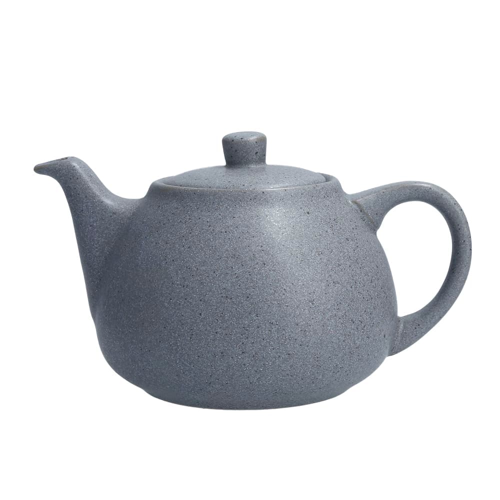 Fortessa 29 oz Sound Teapot w/ Lid - China, Cement (6500.SND.1153)