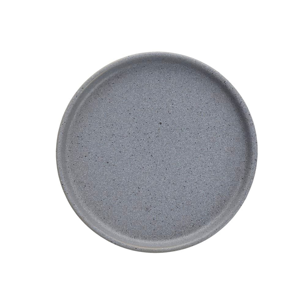 Fortessa 6" Sound Plate Lid - China, Cement (6500.SND.1156)