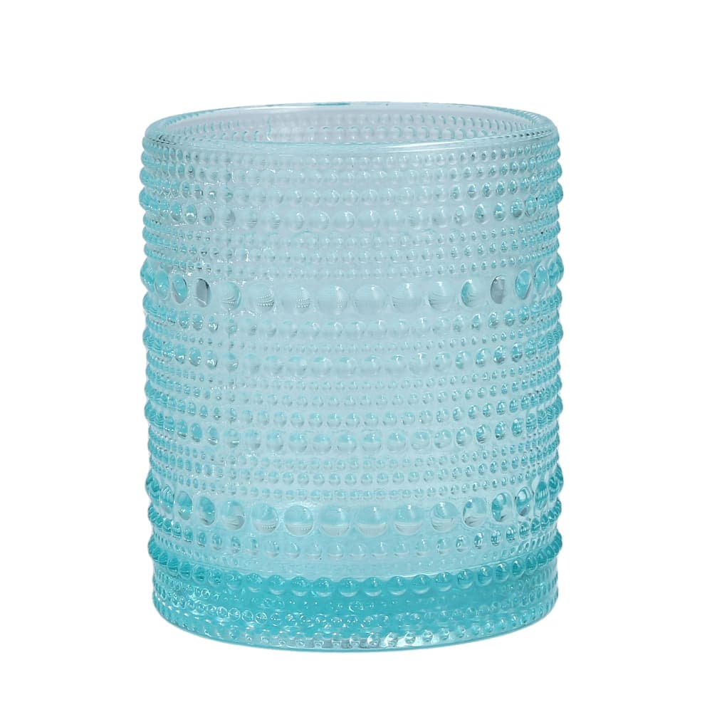 Fortessa 10 oz Jupiter Double Old Fashioned Glass, Pool Blue (DV.JUPITERPB.04)