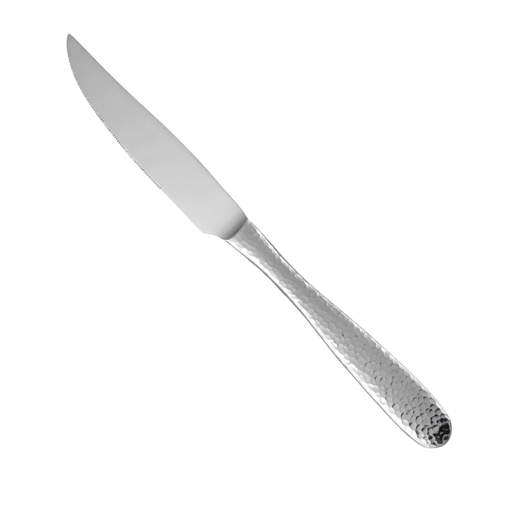 Fortessa 9 3/10" Steak Knife with 18/0 Stainless Grade, Apollo Pattern (DVMETD700006)