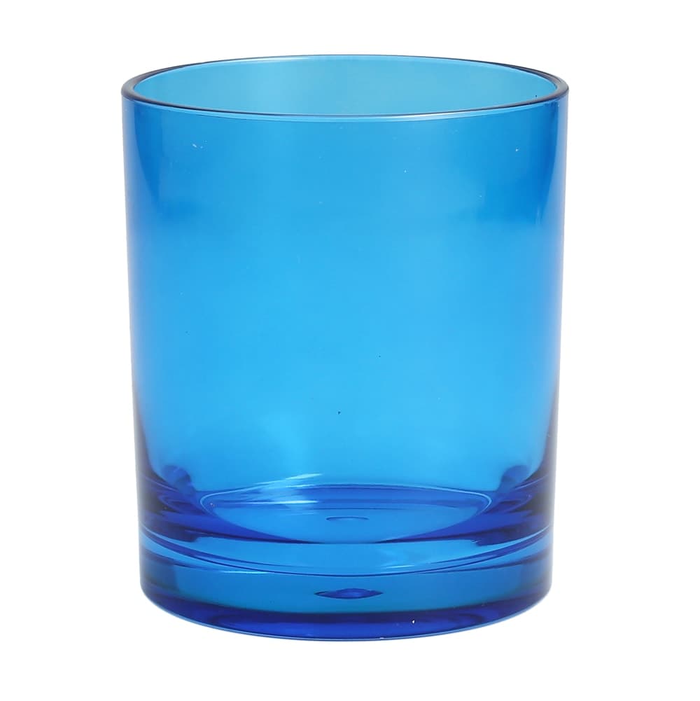 Fortessa 12 oz Outside Rocks/Old Fashioned Glass, Plastic, Blue (DV.PS.HHA601BL)