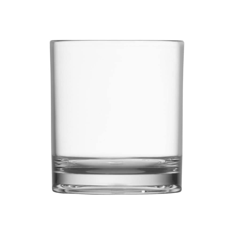 Fortessa 14 oz Outside Double Old Fashioned Glass, Plastic, Clear (DV.PS.HHH112CL)
