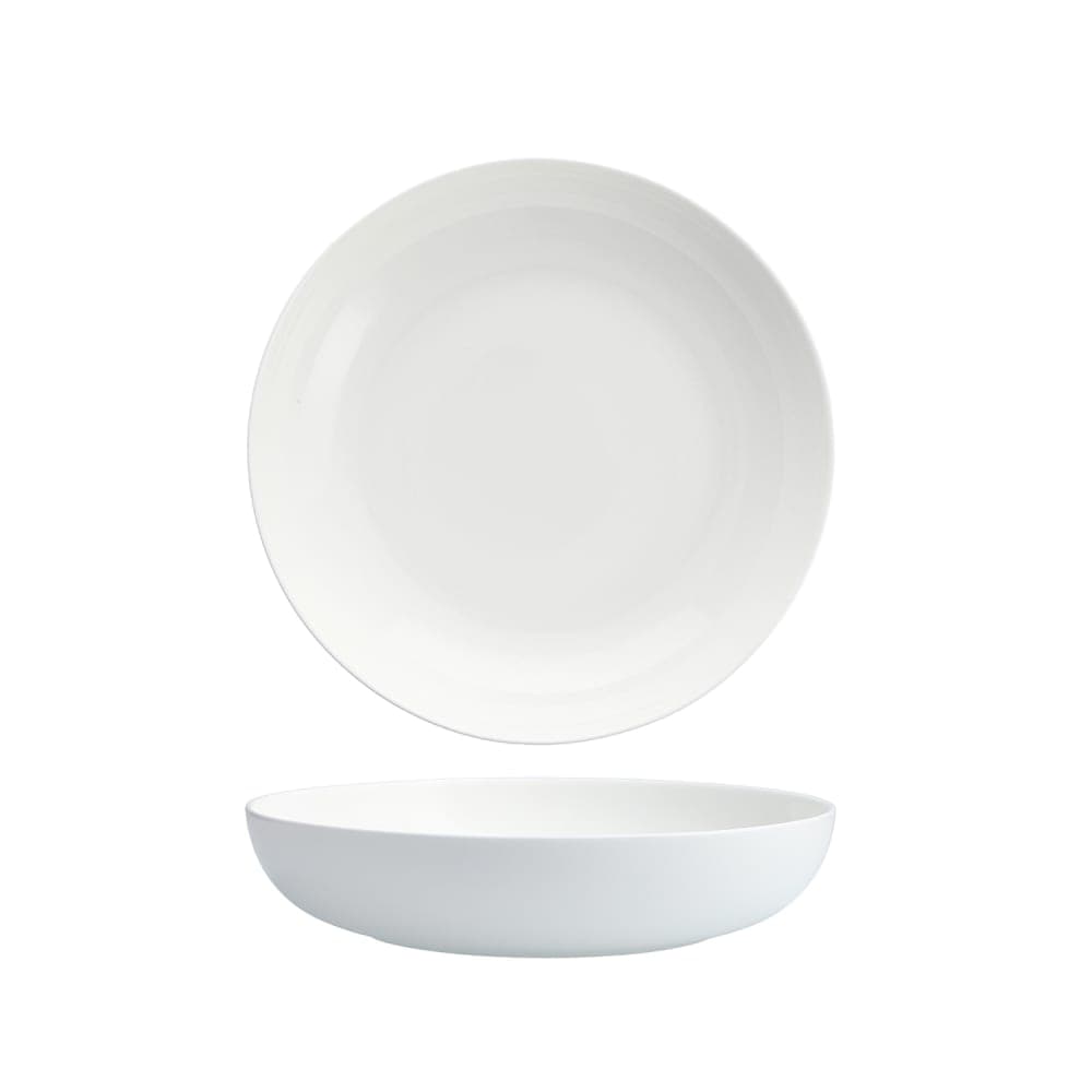 Fortessa 9" Round Modern Coupe Pasta Bowl - China, White (FFD-MC-802)