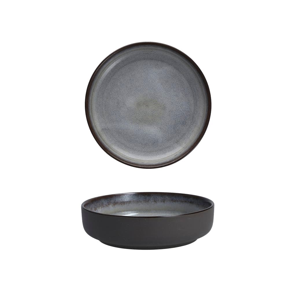 Fortessa 12 oz Round Northern Lights Bowl - China, Borealis Slit (STN.1200.97)