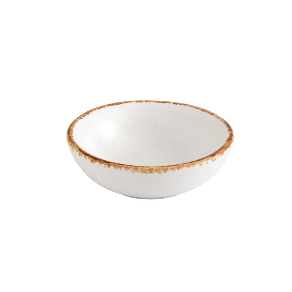 Fortessa 2 3/4" Spice Salt Coupe Dip Dish - China, White (TC.590140.4)